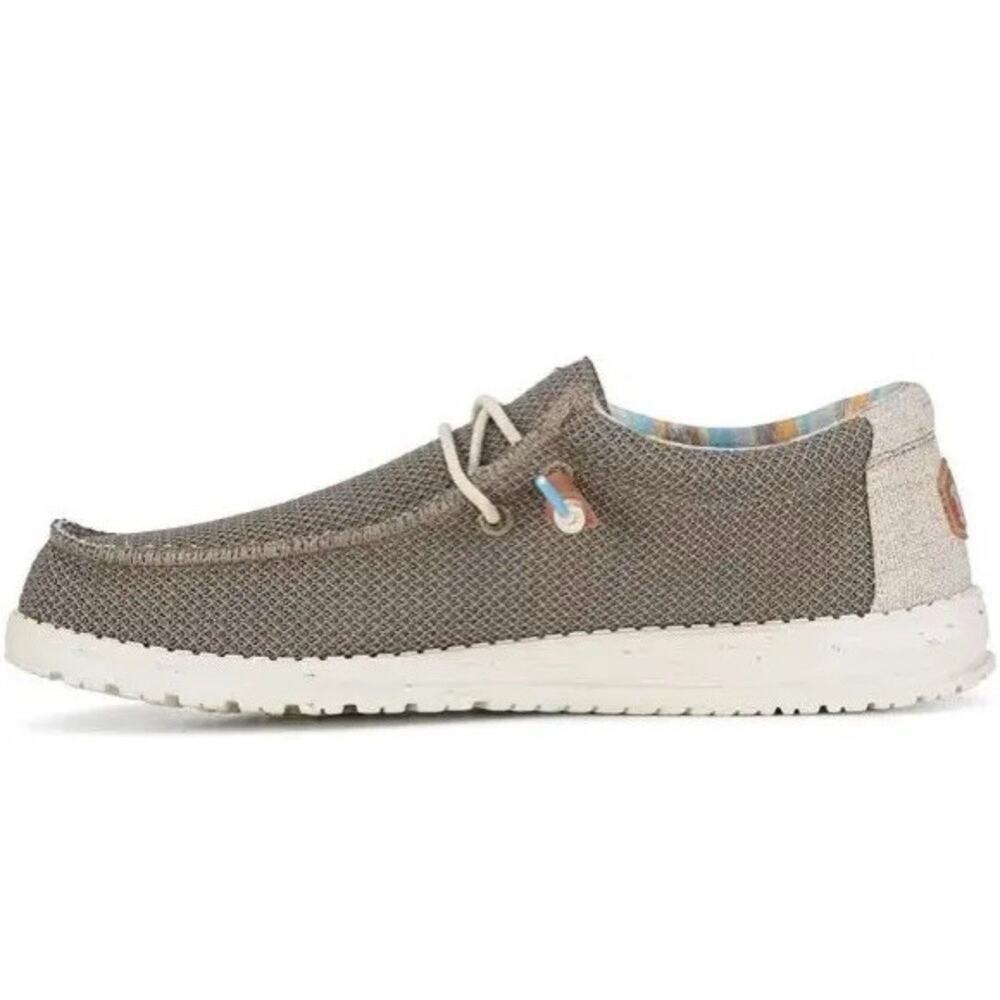 Hey Dude Wally Stretch Slip On In Walnut Mens 8 Womens 10
